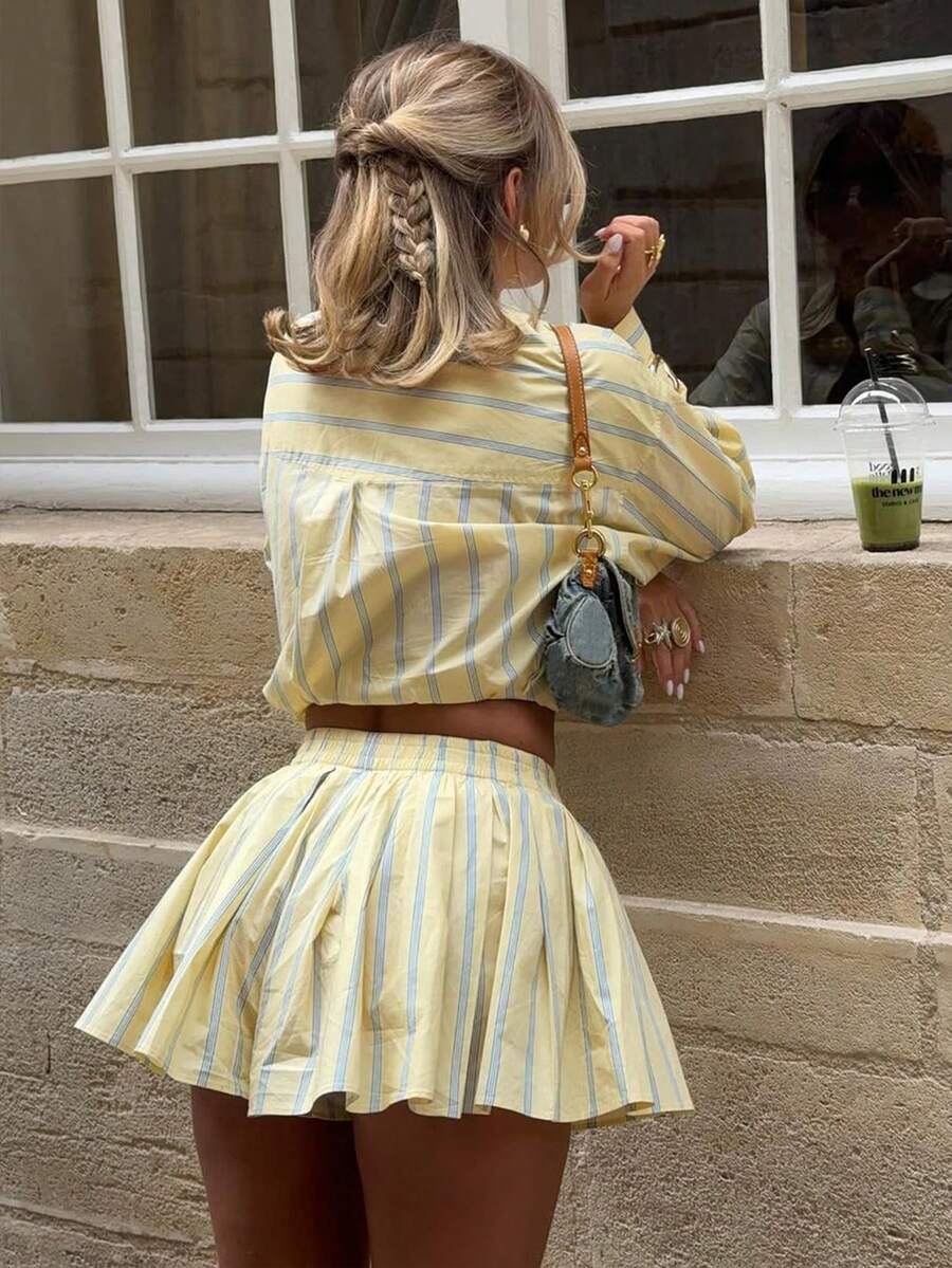 Monaco Stripe Co-Ord Set