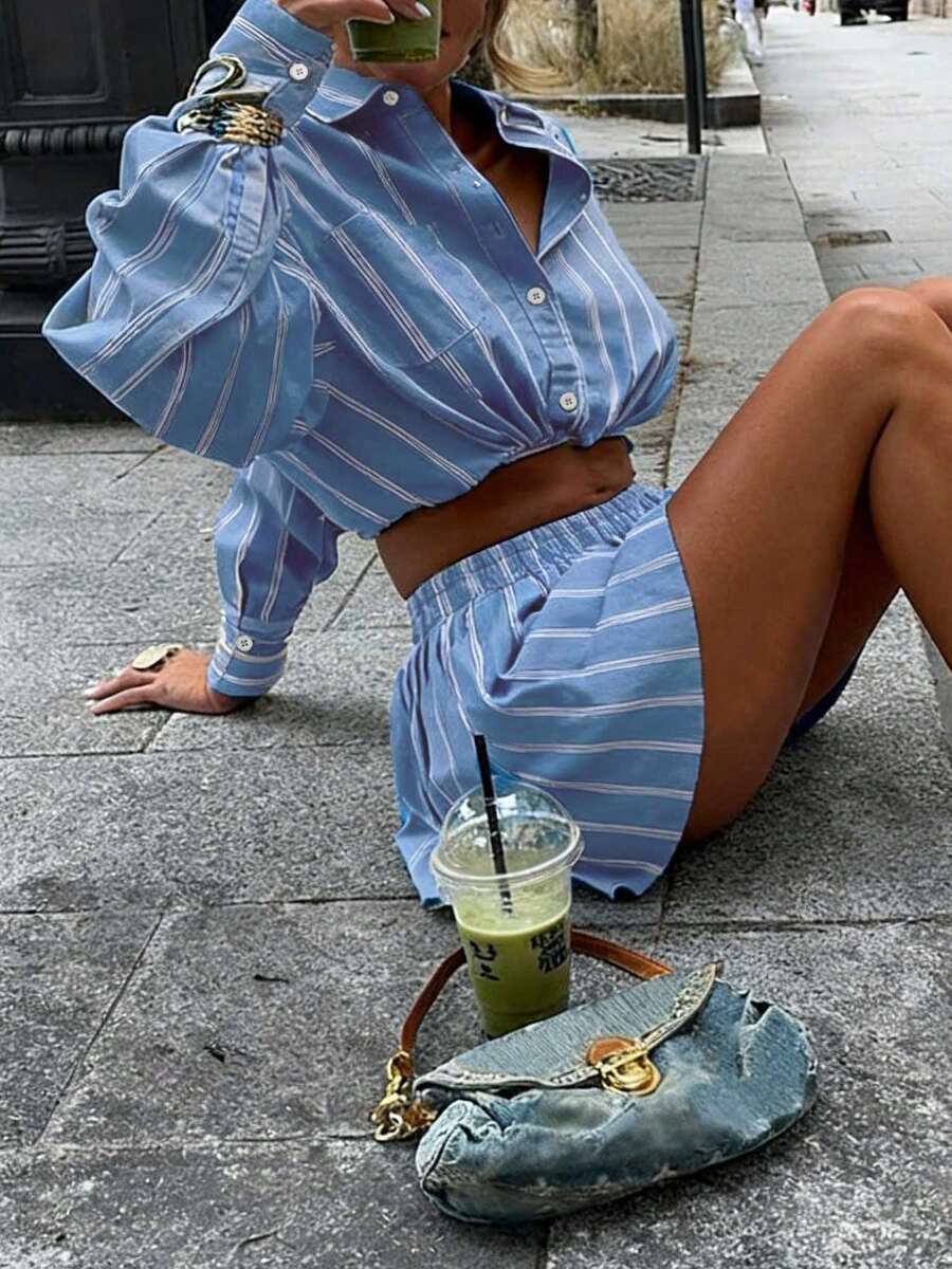 Monaco Stripe Co-Ord Set