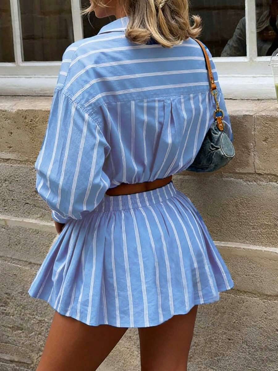Monaco Stripe Co-Ord Set