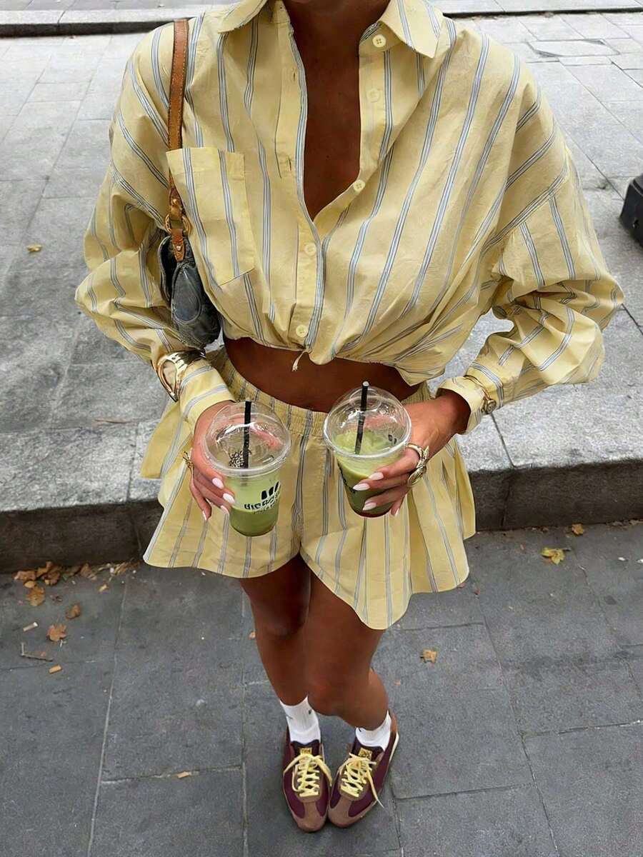 Monaco Stripe Co-Ord Set