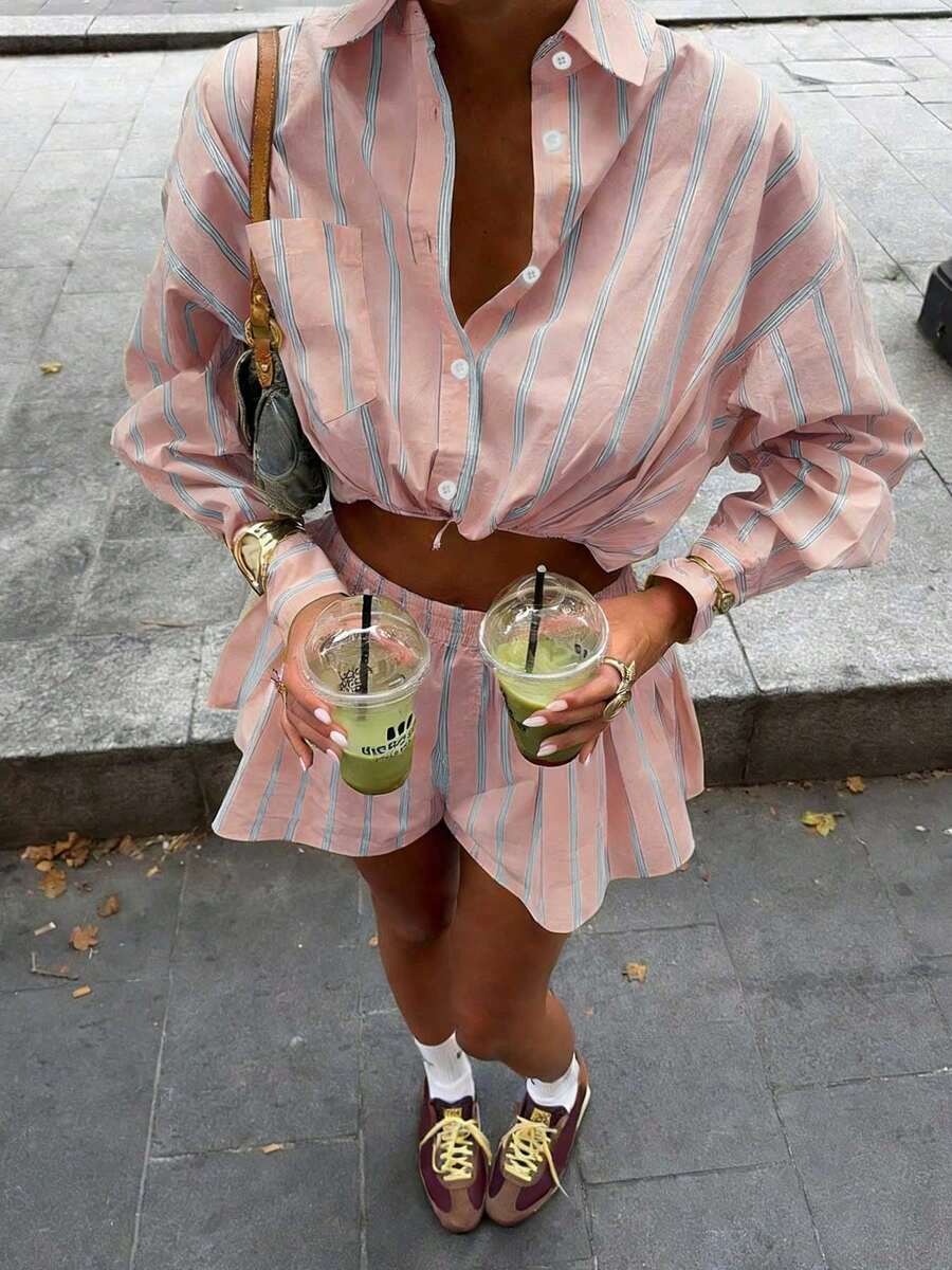 Monaco Stripe Co-Ord Set
